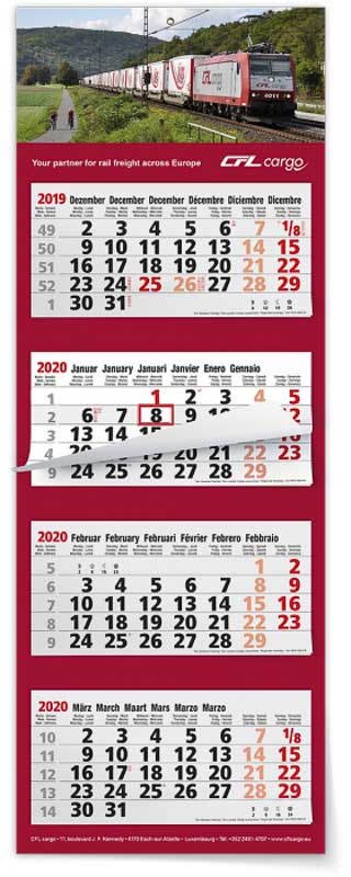 Calendriers 12 mois Skytos