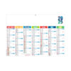 Calendrier bancaire publicitaire personnalisé ARLEQUIN