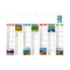 Calendrier publicitaire bancaire personnalise EMILIEN