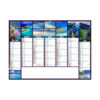 Calendrier publicitaire bancaire personnalise vernis JEANNE