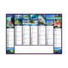 Calendrier publicitaire bancaire personnalise vernis JEANNE