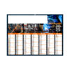 Calendrier publicitaire bancaire personnalise METAL