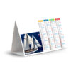 Calendrier publicitaire chevalet de comptoir VOILE CLASSIQUE