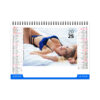 Calendrier publicitaire chevalet de bureau 7 feuillets DESSOUS CHICS