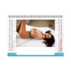 Calendrier publicitaire chevalet de bureau 7 feuillets DESSOUS CHICS