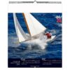 Calendrier publicitaire illustré 7 feuilles VOILE CLASSIQUE