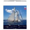 Calendrier publicitaire illustré 7 feuilles VOILE CLASSIQUE