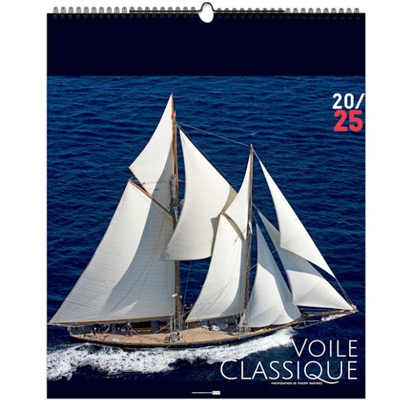Calendrier publicitaire illustré 7 feuilles VOILE CLASSIQUE