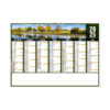 Calendrier publicitaire bancaire LIBERTE BOURGOGNE-FRANCHE-CONTE