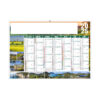 Calendrier publicitaire bancaire personnalise JULIEN