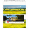 Calendrier publicitaire illustré 13 feuilles LA FRANCE PANORAMIQUE