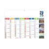 Calendrier publicitaire bancaire personnalise ALEXANDRE