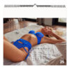 Calendrier publicitaire illustré 7 feuilles DESSOUS CHICS
