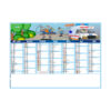 Calendrier publicitaire bancaire humoristique de toute urgence