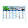 Calendrier publicitaire bancaire humoristique de toute urgence