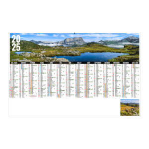 calendrier publicitaire personnalise bancaire AUVERGNAT