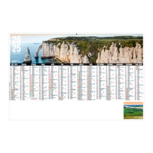 Calendrier publicitaire planning bancaire NORMAND