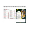 Calendrier publicitaire chevalet de bureau STD 13 feuillets COULEURS CUISINE