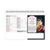 Calendrier publicitaire chevalet de bureau STD 13 feuillets COULEURS CUISINE