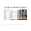 Calendrier publicitaire chevalet standard 13 feuillets PATRIMOINE DE FRANCE
