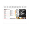 Calendrier publicitaire chevalet standard 13 feuillets PATRIMOINE DE FRANCE
