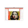 Calendrier publicitaire illustré 6 feuilles ECONOMIQUE - POP'ART