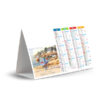 Calendrier publicitaire personnalisé chevalet de comptoir PAYSAGES
