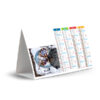 Calendrier publicitaire chevalet de comptoir PLATS ET DESSERTS