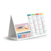 Calendrier publicitaire chevalet de comptoir SUR LA ROUTE DES VACANCES