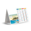 Calendrier publicitaire chevalet de comptoir SUR LA ROUTE DES VACANCES