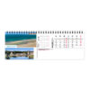 Calendrier publicitaire chevalet de bureau MAXI 13 feuillets RANCE PANORAMIQUE
