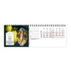Calendrier publicitaire chevalet bureau MAXI 13 feuillets COULEURS CUISINE