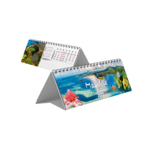 Calendrier chevalet publicitaire 13 feuillets MAXI MAYOTTE