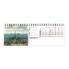 Calendrier chevalet publicitaire 13 feuillets MAXI MÉGALOPOLIS
