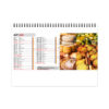 Calendrier publicitaire chevalet de bureau 13 feuillets COULEURS MARCHÉ