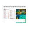 Calendrier publicitaire chevalet de bureau 13 feuillets MAYOTTE