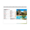 Calendrier publicitaire chevalet de bureau 13 feuillets MAYOTTE