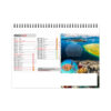 Calendrier publicitaire chevalet de bureau 13 feuillets MAYOTTE