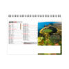 Calendrier publicitaire chevalet de bureau 13 feuillets MAYOTTE