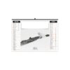 Calendrier publicitaire mural 7 feuillets PARADIS BLANC