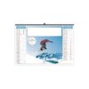 Calendrier publicitaire illustré 6 feuilles économique SUR LA ROUTE DES VACANCES