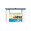 Calendrier publicitaire illustré 6 feuilles économique SUR LA ROUTE DES VACANCES