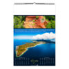 Calendrier publicitaire illustré 7 feuilles MAYOTTE