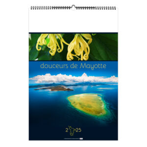Calendrier publicitaire illustré 7 feuilles MAYOTTE
