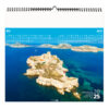 Calendrier publicitaire mural 6/7 feuillets ARCHITECTURES DU MONDE
