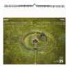 Calendrier publicitaire mural 6/7 feuillets ARCHITECTURES DU MONDE