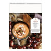 Calendrier publicitaire illustré 13 feuilles COULEURS CUISINE