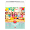Calendrier publicitaire illustré 7 feuilles GOUTERS D'ENFANTS
