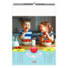 Calendrier publicitaire illustré 7 feuilles GOUTERS D'ENFANTS