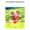 Calendrier publicitaire illustré 7 feuilles GOUTERS D'ENFANTS